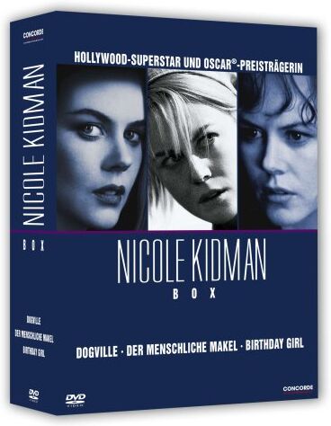 Nicole Kidman - Nicole Kidman - Box (enthält die Filme Dogville, Der menschliche Makel und Birthday Girl) [3 DVDs] - Preis vom 09.10.2026 07:28:09 h