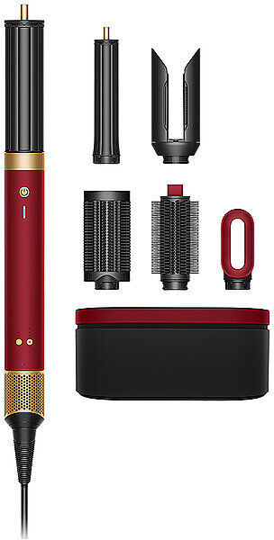 Haarstyler - dyson Airwrap Co-anda2x HS09 Samtrot/Gold dunkelrot EG