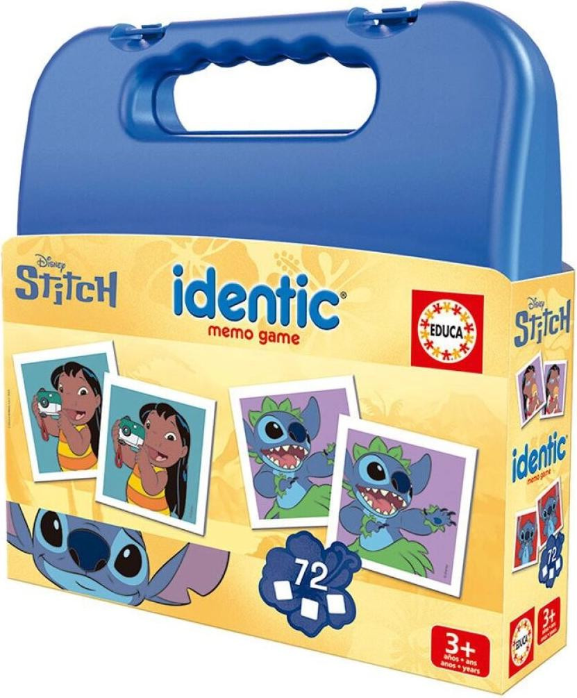Educa Identic Stitch Memory Game met 72 kaarten voor kinderen vanaf 3 jaar