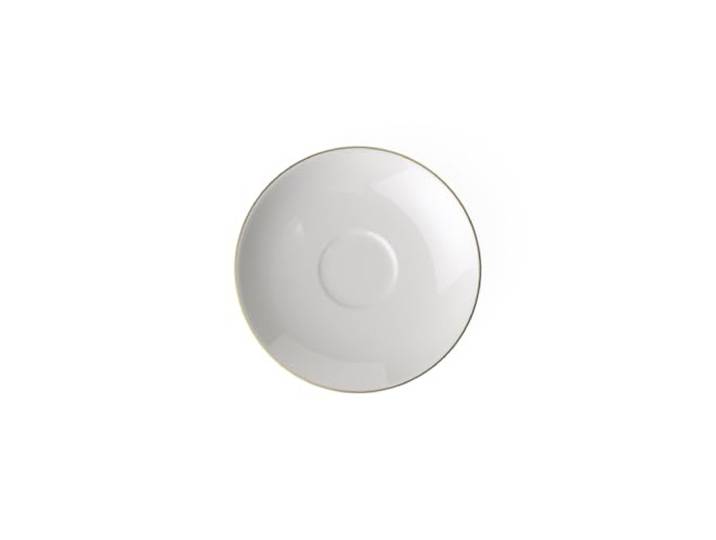 Villeroy & Boch Signature Anmut Gold Soucoupe à café et expresso Blanc/doré Diamètre 12 cm