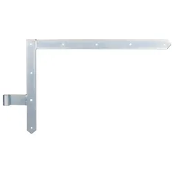 Alberts® Tor-Winkelband spitz oben 400x600mm ⌀16mm galvvz.
