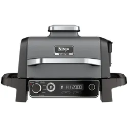 Ninja OG701DE Woodfire Anthrazit Outdoor-Elektrogrill - 2400 Watt, 1064 cm2
