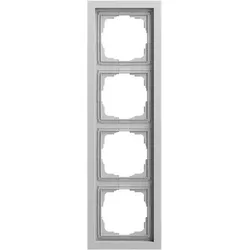 Gira Abdeckrahmen 4f flach Gira 0214765