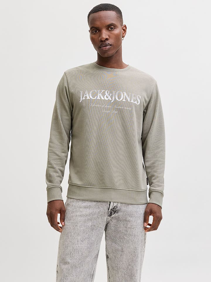 Jack & Jones Sweatshirt "Devin" in Khaki - M