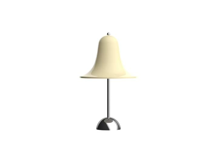 Verpan - Lampe sans fil rechargeable Pantop - Beige - Plastique - Designer Verner Panton