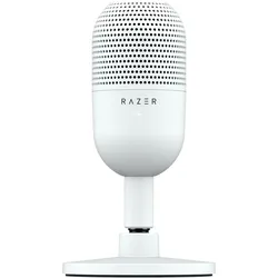 Razer Seiren V3 Mini USB-Mikrofon Weiß | 14-mm-Kondensatorkapsel, Supernierencharakteristik, Tap-to-Mute, 96 kHz, Plug & Play