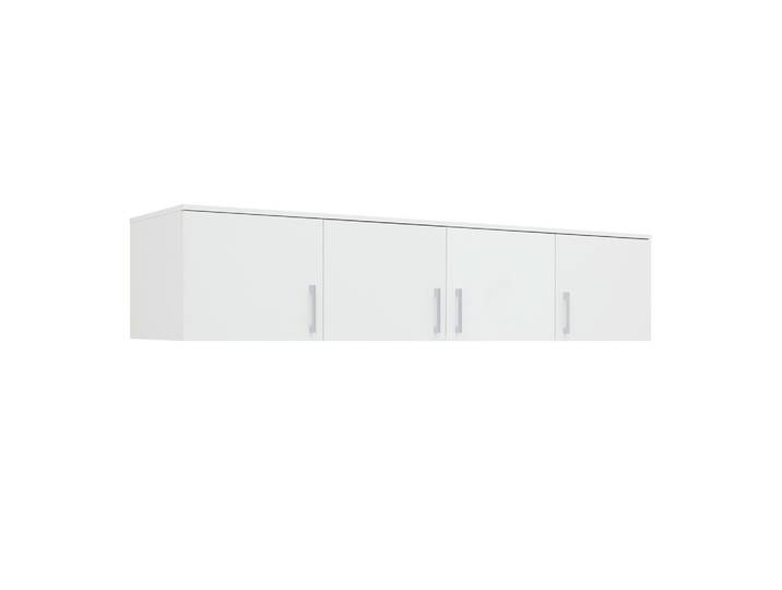 Aufsatzschrank Lasse 4T Weiß