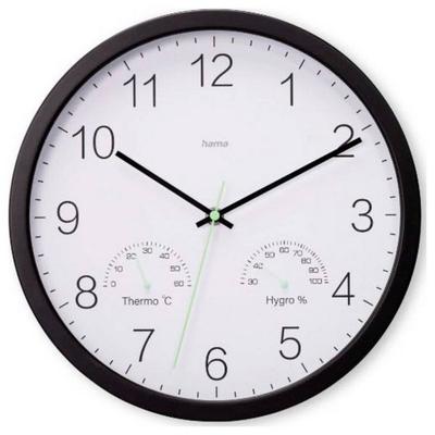 Hama 00185885 Quarz Wanduhr 30cm x 30cm x 4cm