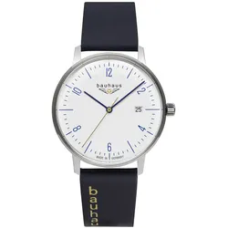 Bauhaus 2138-1 Herrenuhr Pure Quarz Dunkelblau