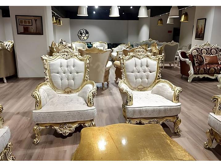 Xlmoebel Sessel Chesterfield Garnitur 1+1 Sitzer Couch Polster Möbel Einrichtung (2-St., 1 Sitzer x2), Made in Europa
