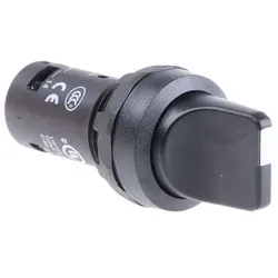ABB Wahlschalter 1S 1Ö schwarz, Schalter + Taster, Schwarz