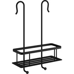 Smedbo SIDELINE - Duschkorb für Duschamaturen. Schwarz. 250 x 100 mm. DB3048