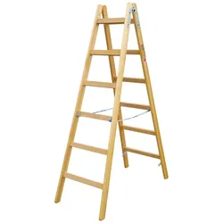 ILLER-LEITER Sprossenstehleiter Holz 1109