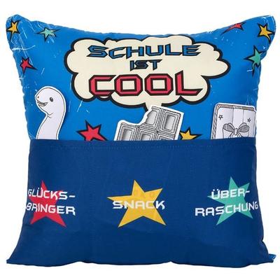 Sofahelden Kissen Schulanfang Jungs - Schule ist cool