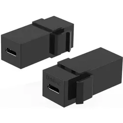 MicroConnect USB-C Female-Female Keystone, USB Kabel
