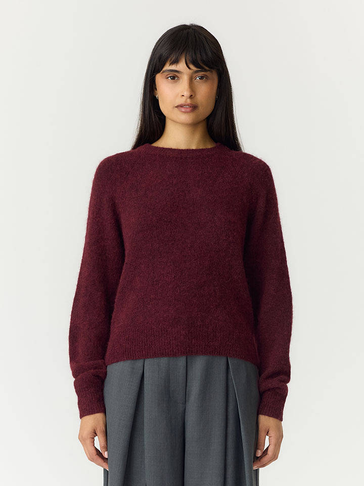 YAS Pullover in Bordeaux - XL
