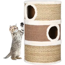 vidaXL Leitenhagen (60 cm, Braun), Katzenbaum