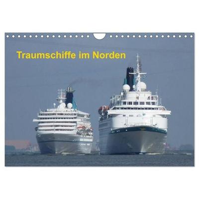 Traumschiffe im Norden (Wandkalender 2027 DIN A4 quer), CALVENDO Monatskalender