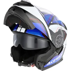 Acerbis Serel, Klapphelm - Blau/Weiß/Schwarz/Rot - S