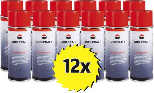 TOOLCRAFT Silikonspray 400ml 4800ml