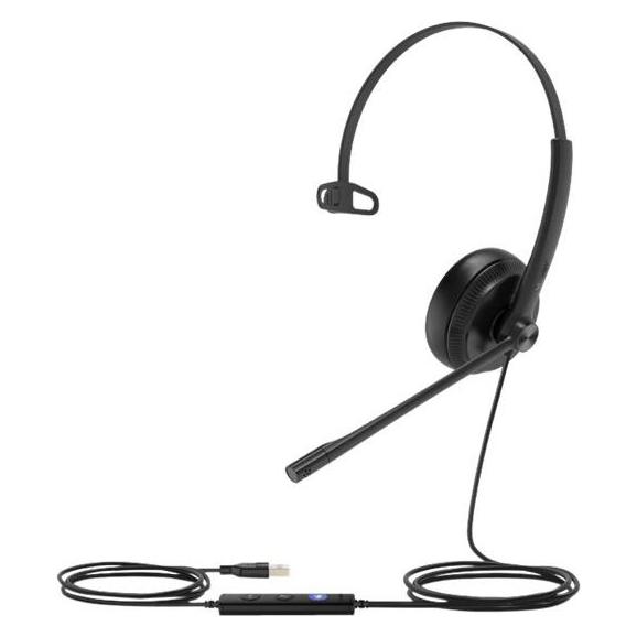 Yealink USB Headset UH34 Lite Mono Teams (Kabelgebunden, USB-A, Microsoft Teams) (1308046)