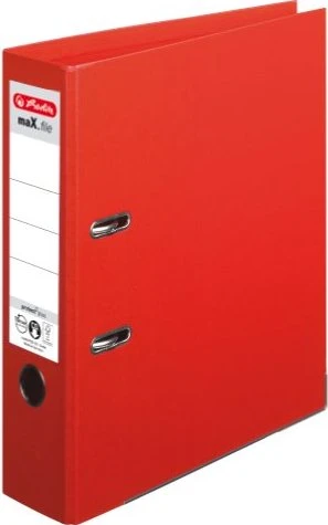 Herlitz A4 80 mm PP - rot
