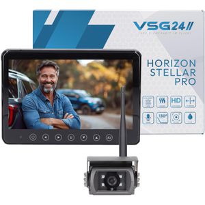 VSG24 Rückfahrkamera Horizon Stellar Pro 24650, 1080p Kamera 130°, Nachtsicht, Monitor, kabellos