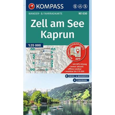 KOMPASS Wanderkarte 030 Zell am See, Kaprun 1:35.000, Sonstige von , KOMPASS Freytag & Berndt, 978-3-99154-544-6
