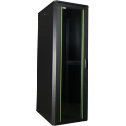 Logon RDL36U66BL Vrijstaande rek 36U 600kg Zwart rack (36 HE, 19 Zoll Rack), Serverschrank, Schwarz