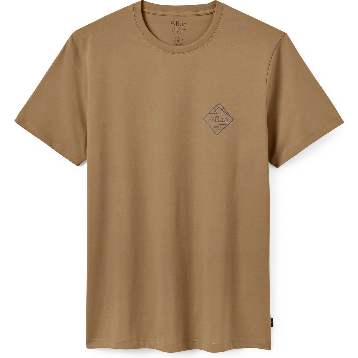 Rab Stance Stamp Tee oak (OAK) L QCC-44-OAK-LRG