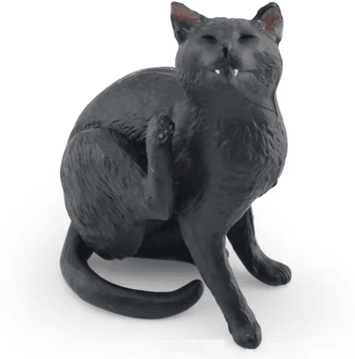 Inspire Picks Sleeping Orange Cat Figurine Cute Mini Cat Decor For Cozy Spaces 5