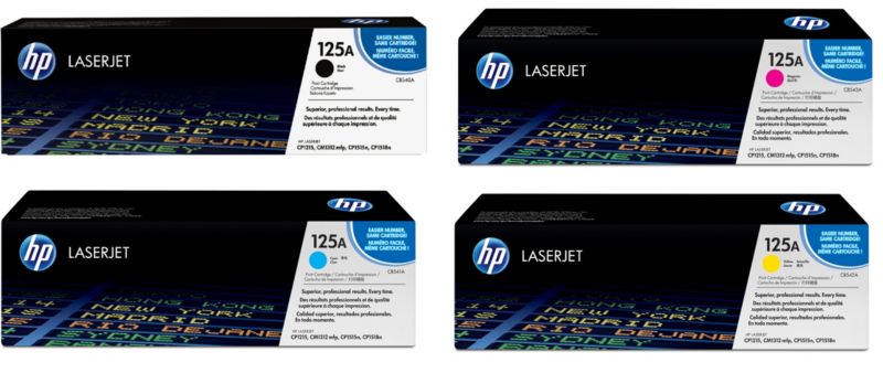 HP 125A Original Toner Multipack (BK, C, M, Y)