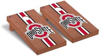 Skip's Garage Ohio State OSU Buckeyes Rosewood Cornhole Board Set