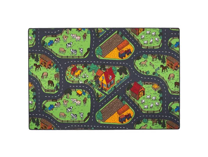 KINDER SPIEL TEPPICH BAUERNHOF