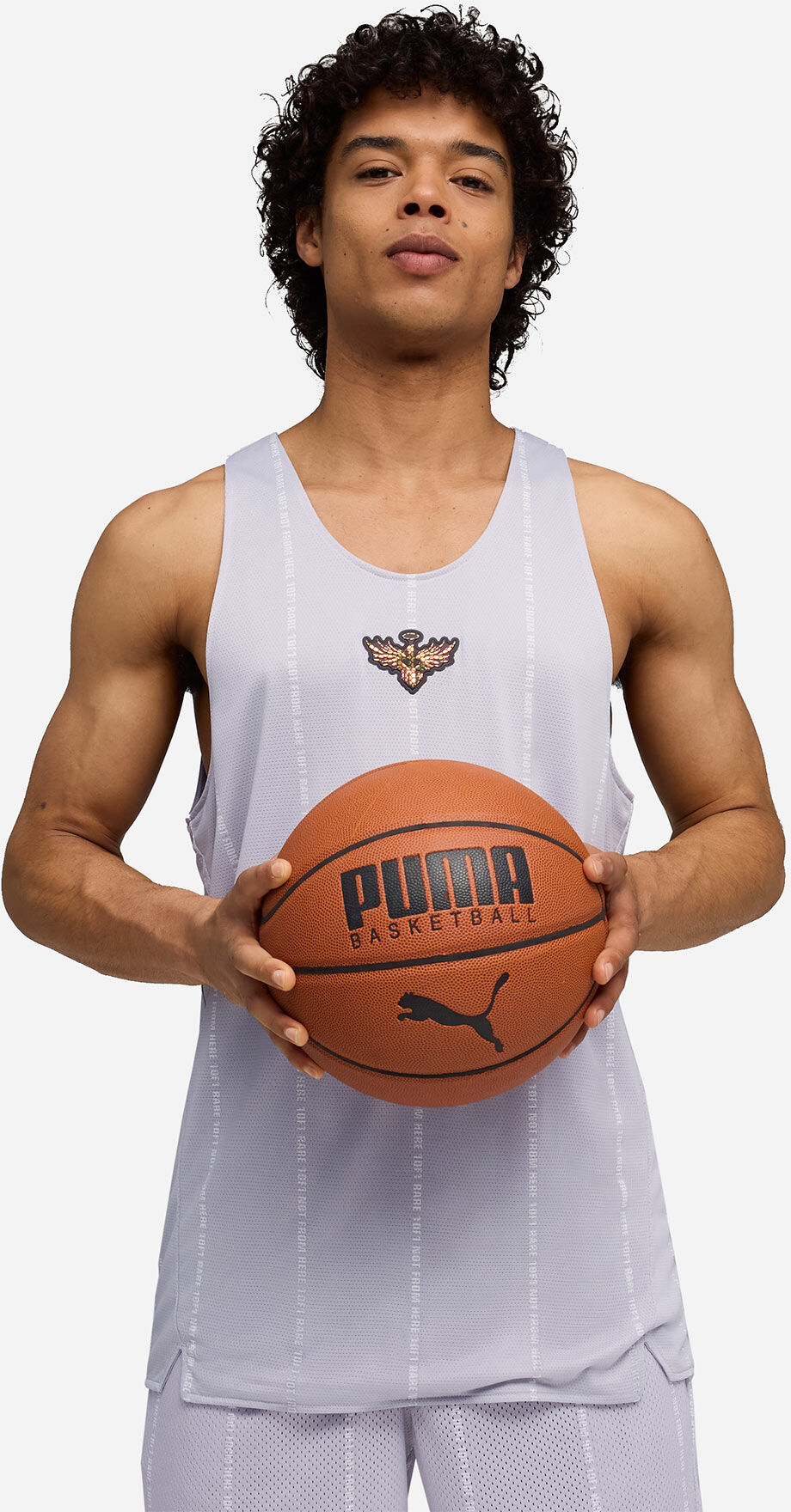 Puma Melo Alwayz On M - Canotta Basket - Uomo - Verde S