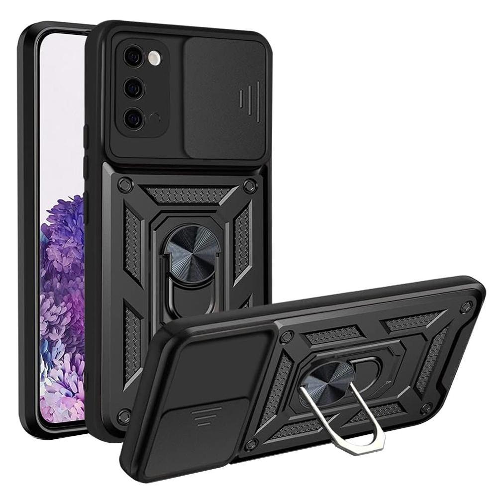 Techsuit - CamShield Series - Samsung Galaxy S20 4G / S20 5G - Black (Samsung Galaxy S20 5G) (56344514)