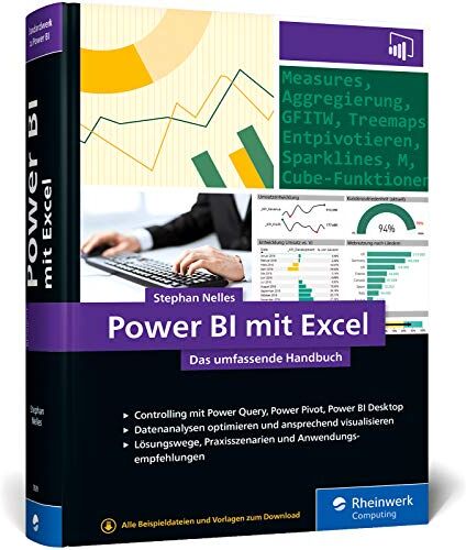 Stephan Nelles - Power BI mit Excel: Das umfassende Handbuch. Controlling und Business Intelligence mit Power Query, Power Pivot, Power BI. Für alle Excel-Versionen - Preis vom 09.10.2026 07:28:09 h