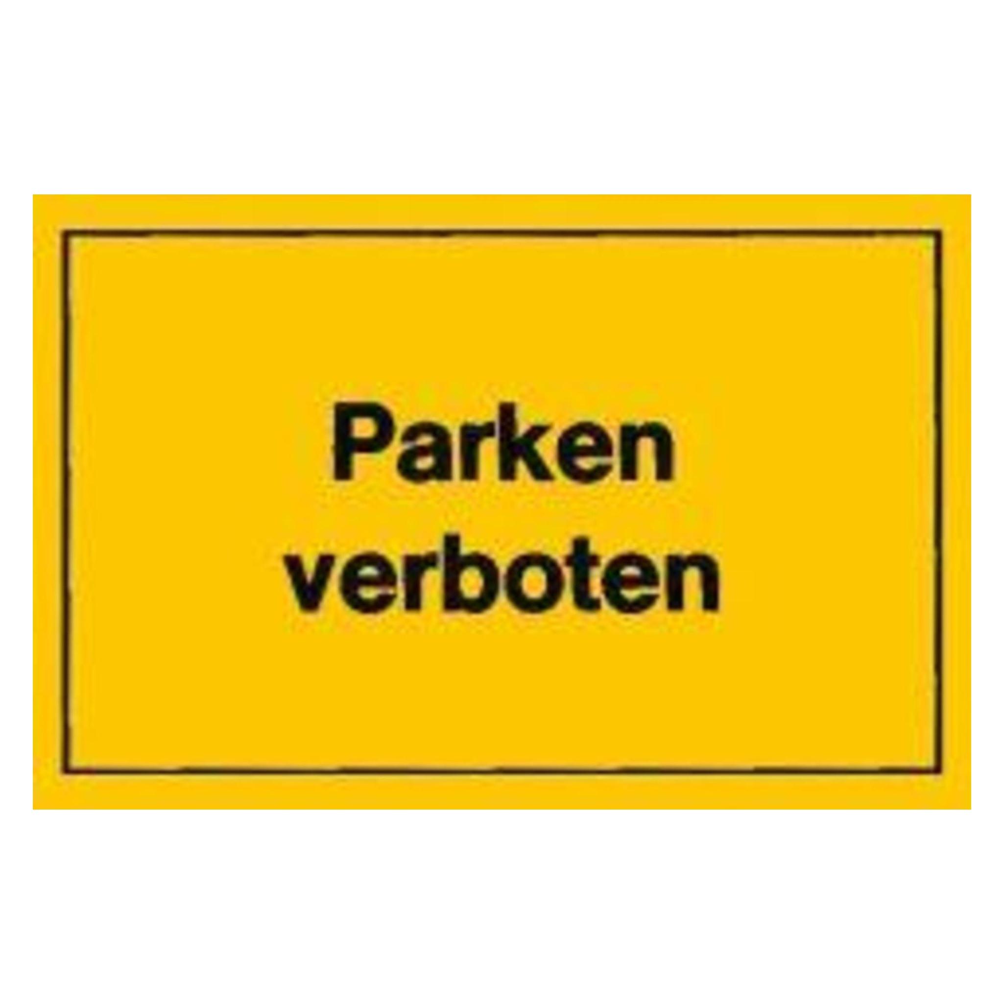 Magni Format 4317784368223 - Verbotsschilder Parken verboten (4317784368223)