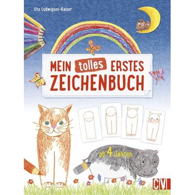 Mein tolles erstes Zeichenbuch, Gebundene Ausgabe von Ute Ludwigsen-Kaiser, Christophorus, 978-3-86230-395-3