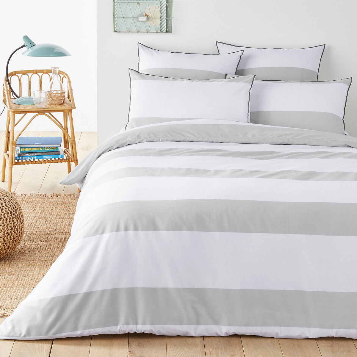 LA REDOUTE INTERIEURS Housse de couette coton, Yacht