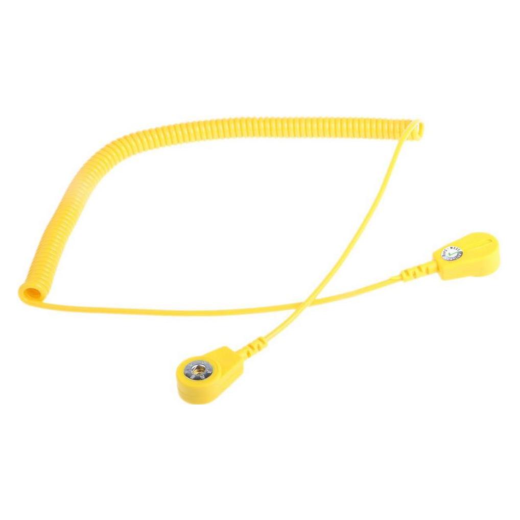 RS PRO ESD-Erdungskabel mit Kabel Einadrig, 4mm Druckknop (Statikschutz) (7989307)