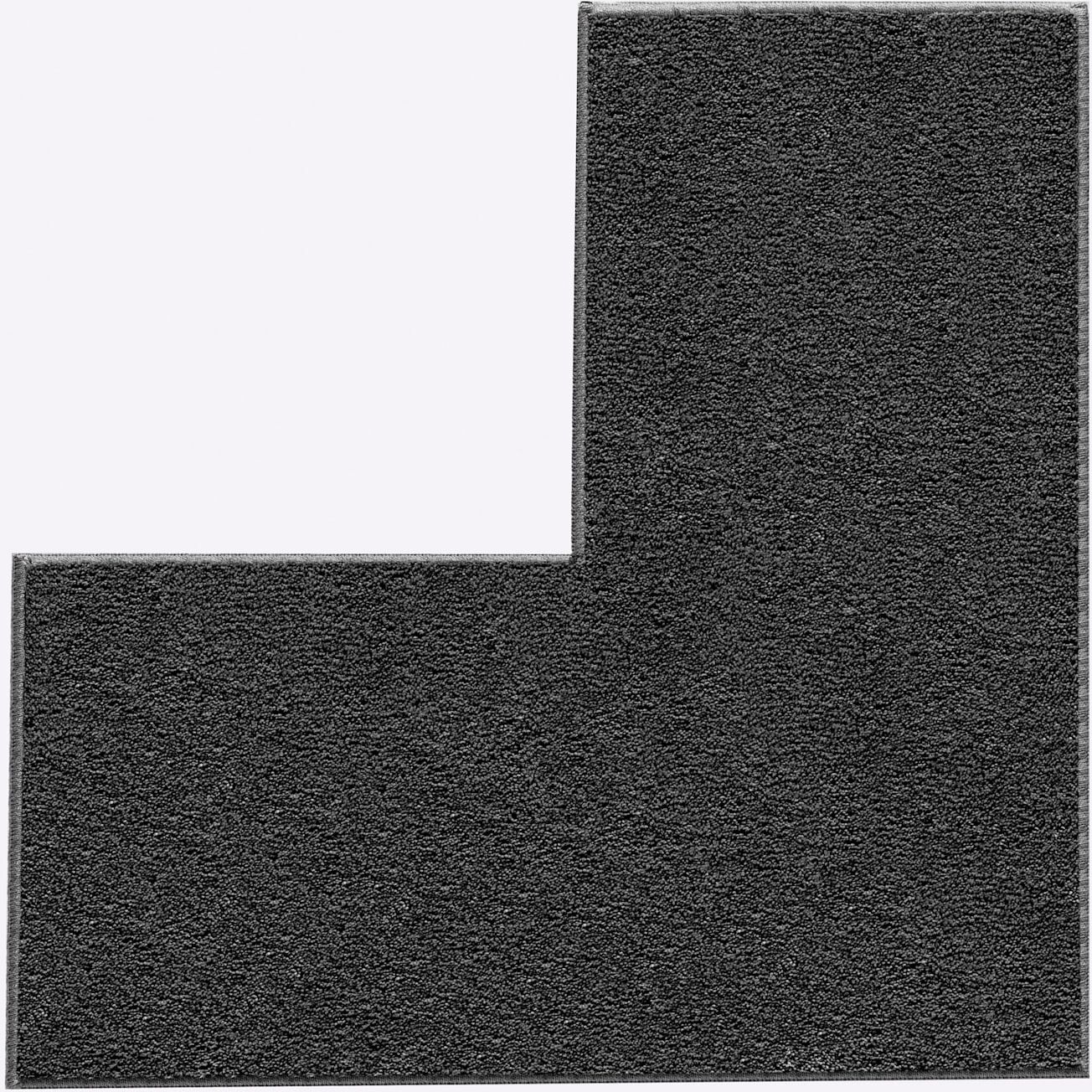 Badematte GRUND Gr. 3, anthrazit, rechteckig (80cm x 80cm ), Badematten, Badematte anthrazit rechteckig (80cm x 80cm )