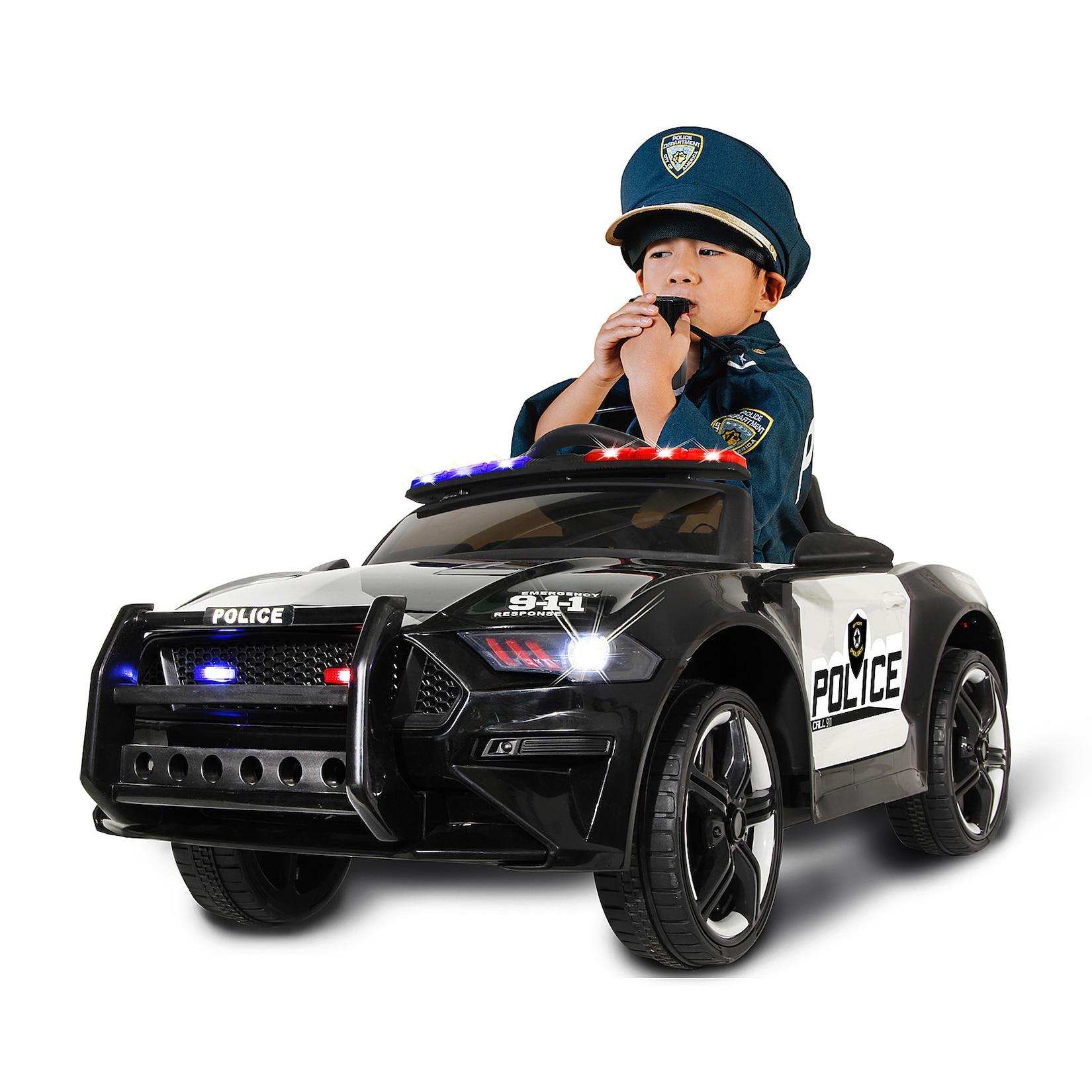 JAMARA Ride-on US Police Car 12V