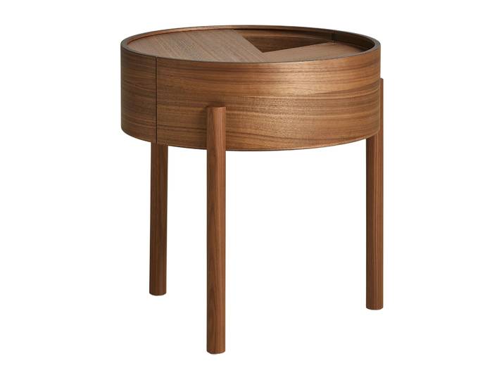 Woud Table d’appoint Arc Noyer
