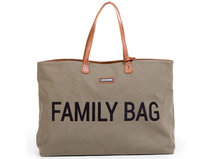 Family Bag Canvas Kaki