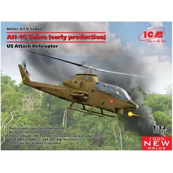 ICM AH-1G Cobra (early production), US Attack Helicopter (100% new molds)