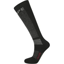 SLOPE Cordeck Merino Wolle Skisocken 1001 - black 37-39