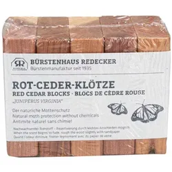 Redecker Rot Ceder Klötze (5St)
