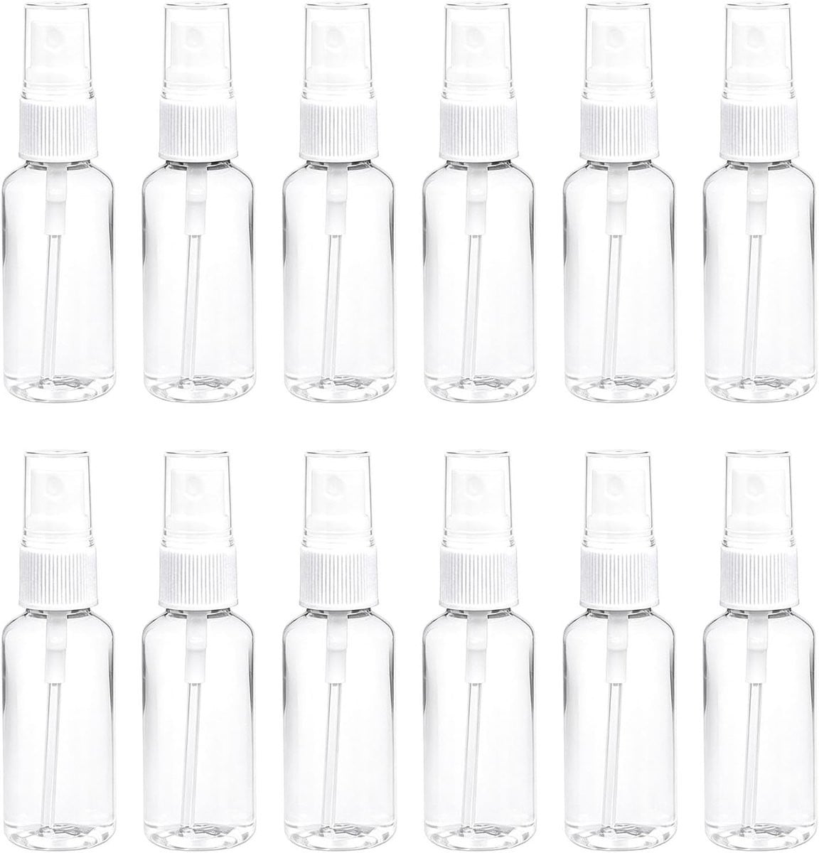 Set van 12 kleine spuitflesjes van 20 ml om te vullen