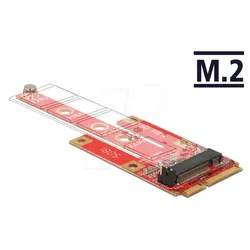 DELOCK 63384 - Konverter mini PCIe > M.2 Key B Slot + microSIM Slot
